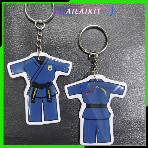 {Vovinam Keychain in the Shape of Martial Arts} Super Beautiful and Cute New 2025 Ailaikit