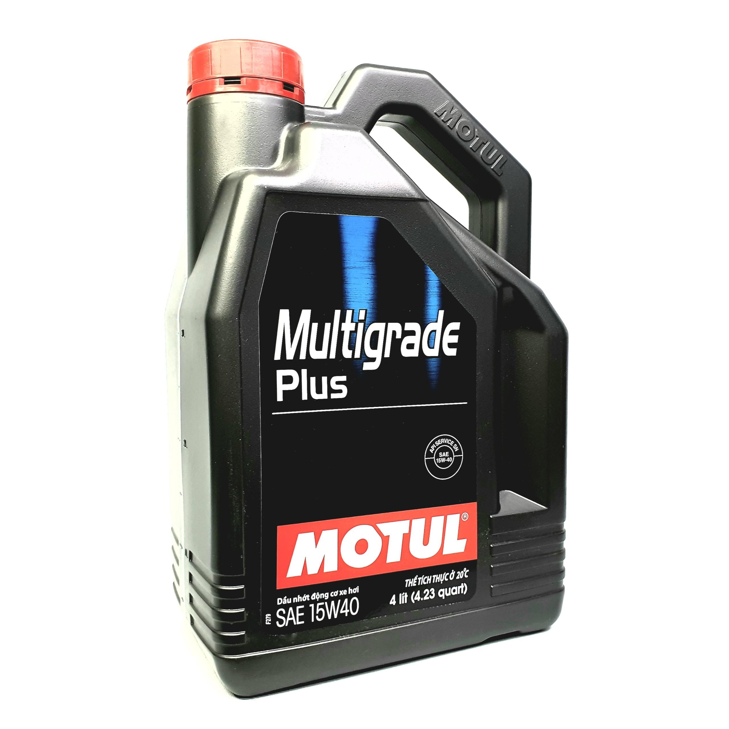 Nhớt motul multigrade plus 15w40 4l