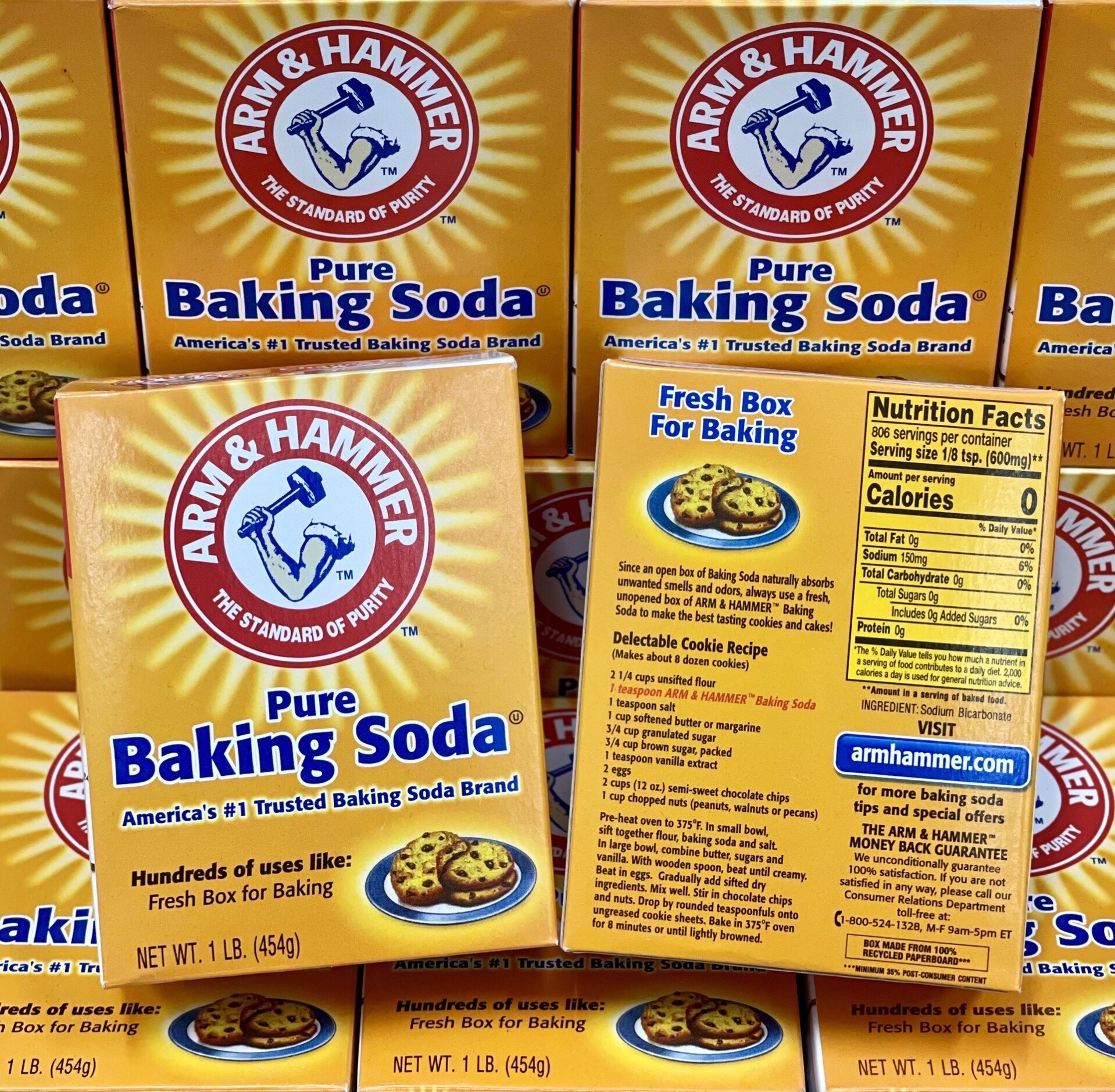 Bột Baking Soda đa công dụng làm đẹp của Mỹ 454g