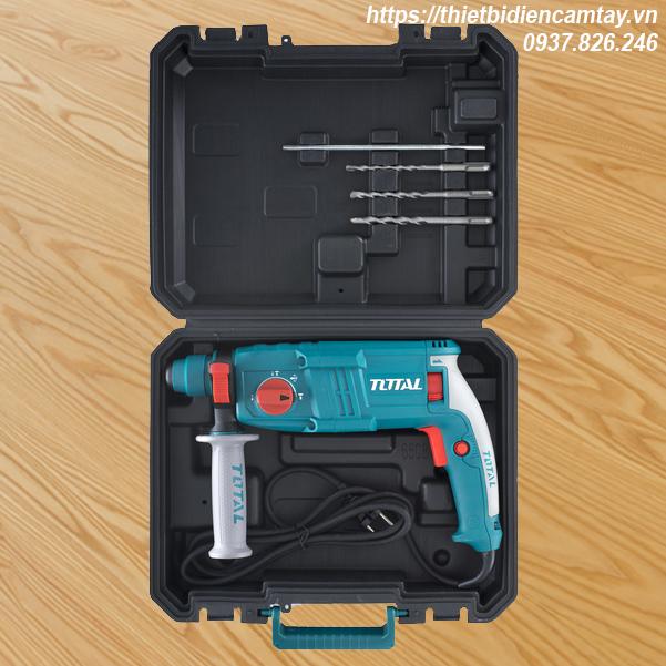[HCM]Máy khoan đục (3 chức năng) Total TH306226 650W