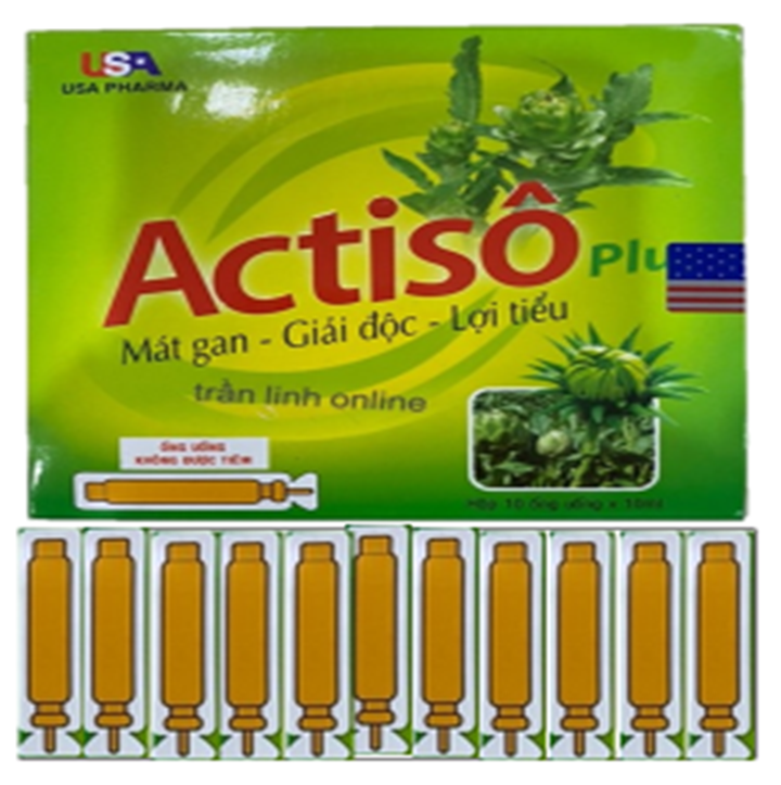 Actiso plus - Mát Gan, Lợi Tiểu, Giải Độc