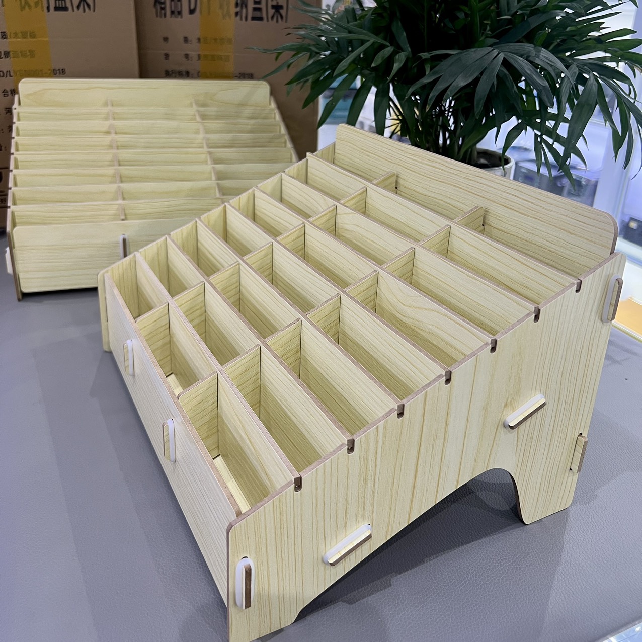 Kệ gỗ đa năng 24 ngăn dễ dàng lắp ráp