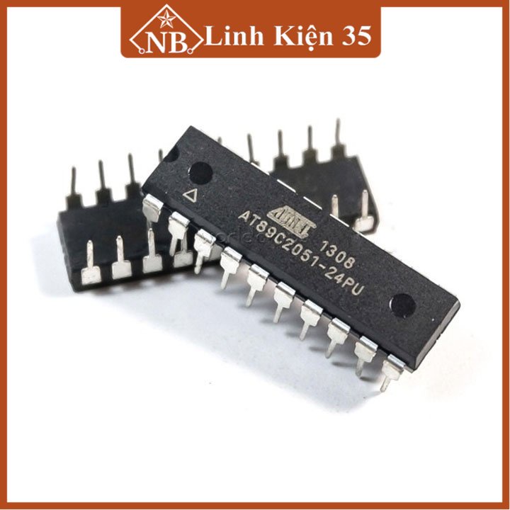 Ic chức năng AT89C2051-24PU DIP20 (1 ic)