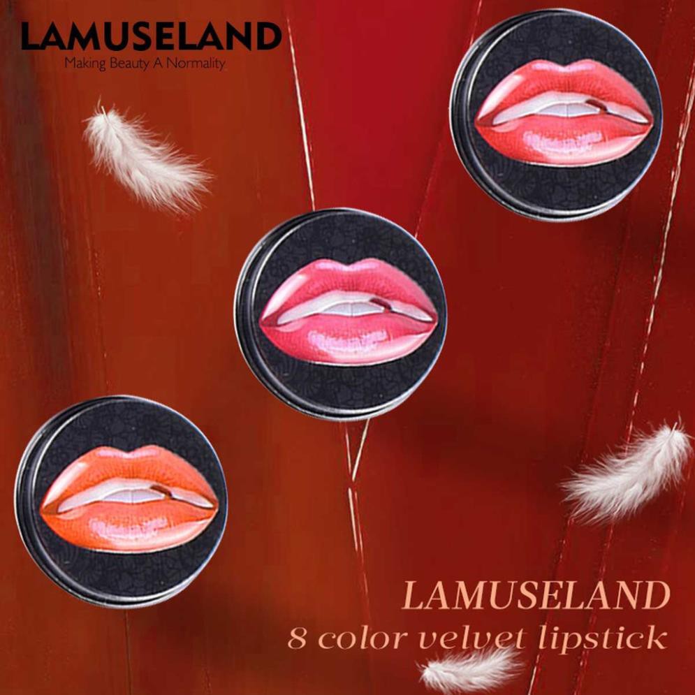 Lip stick cream lipstick with brush for gift