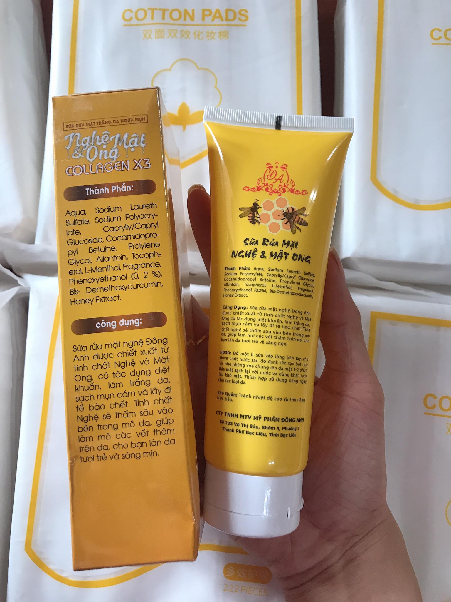 Sữa Rửa Mặt Collagen X3