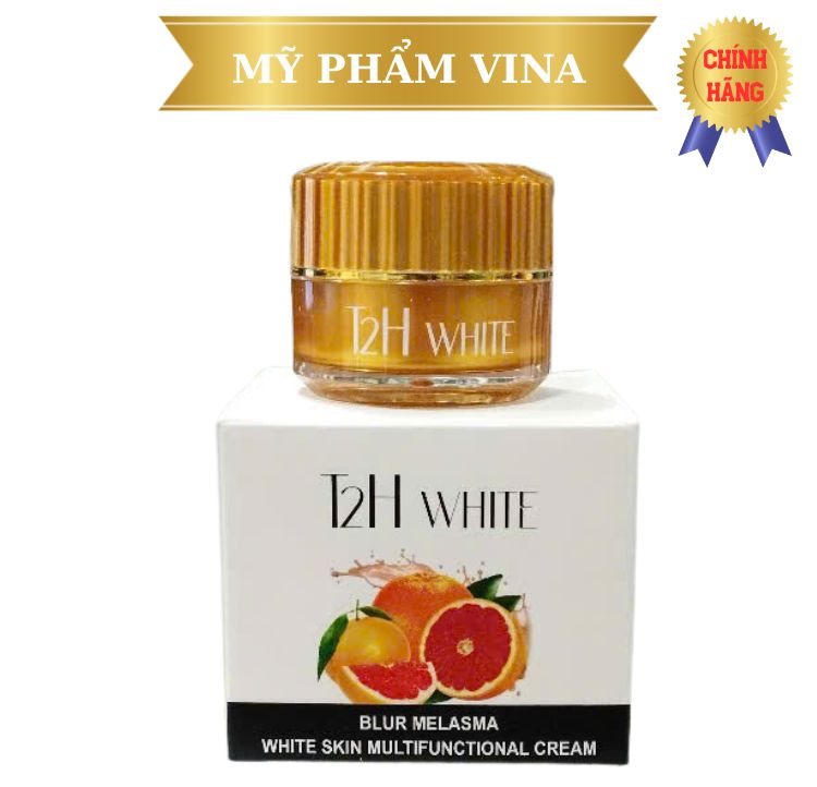 Kem T2H White Trắng Da Ngừa Nám Tàn Nhang 7g