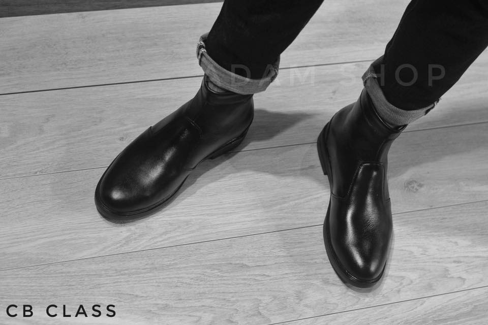 THANH LÝ GIÀY CHEALSEA BOOT DA BÒ CAO CẤP