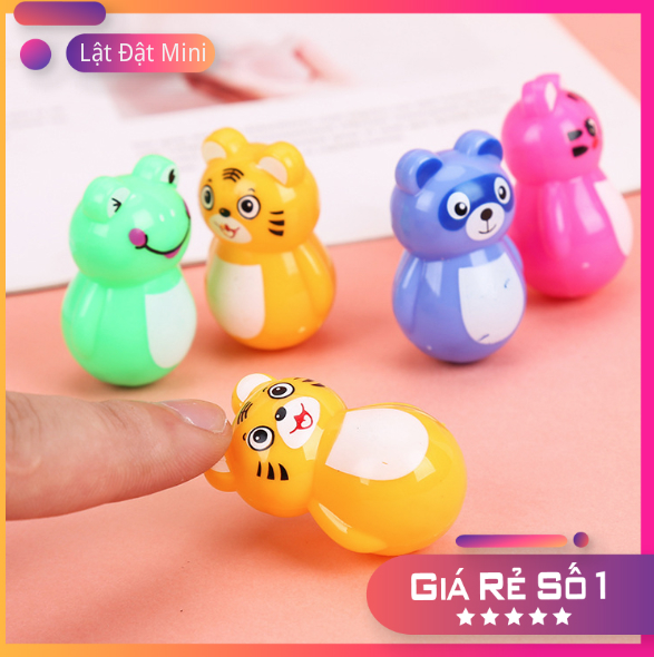 [HCM]Lật Đật Mini Siêu Dễ Thương Đáng Yêu - ĐỒ CHƠI TRẺ EM GIẢI TRÍ