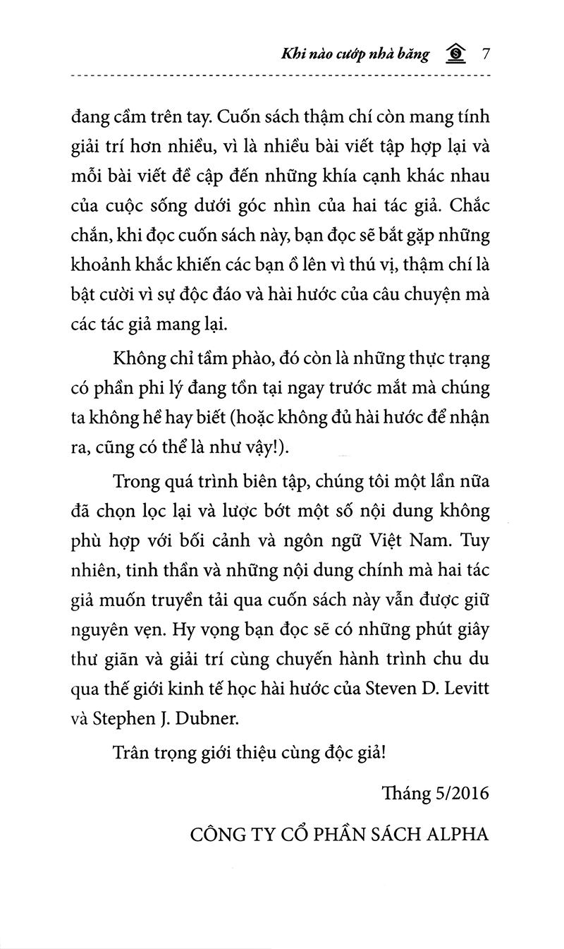 Sách - Khi nào cướp nhà băng