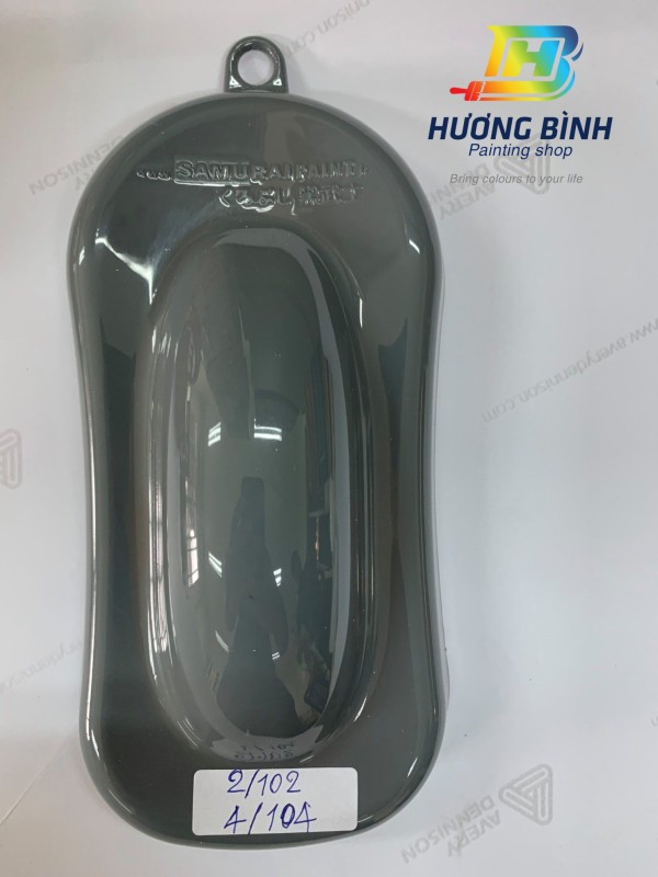 Sơn xịt Samurai màu Xám - 104 (400ml) (có khả năng kháng xăng A92, A95)