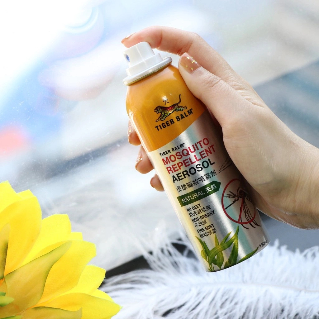 Xịt chống muỗi 120ml, miếng dán chống muỗi tiger balm mosquito repellent patch 1 hộp 10 miếng tiện lợi - wincy mart
