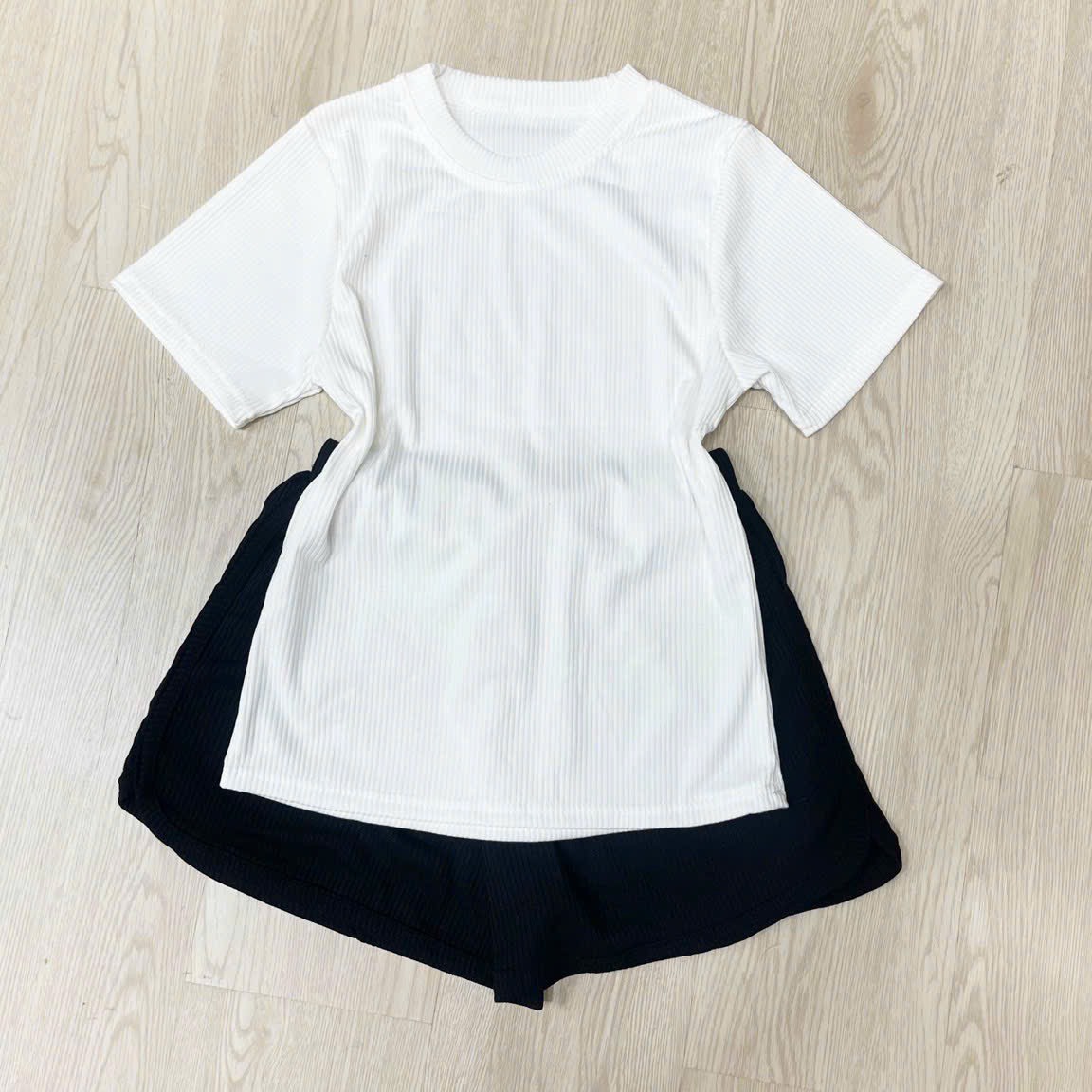 (free ship)Sét bộ thun mùa hè phom dưới 55kg.
