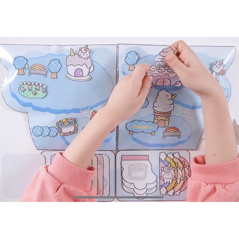 Squishy giấy Unicorn dễ thương hot nhất năm nay