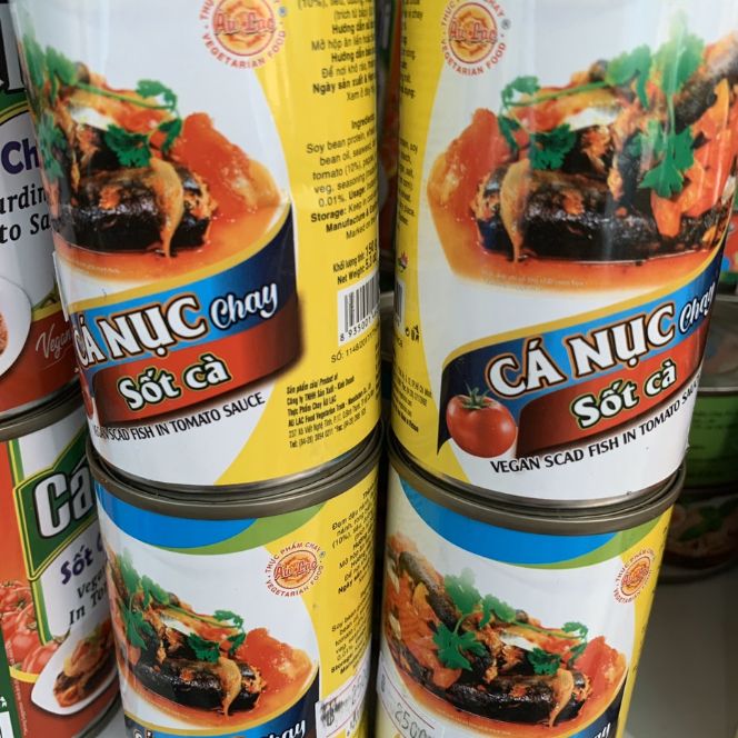 Cá nục chay sốt cà