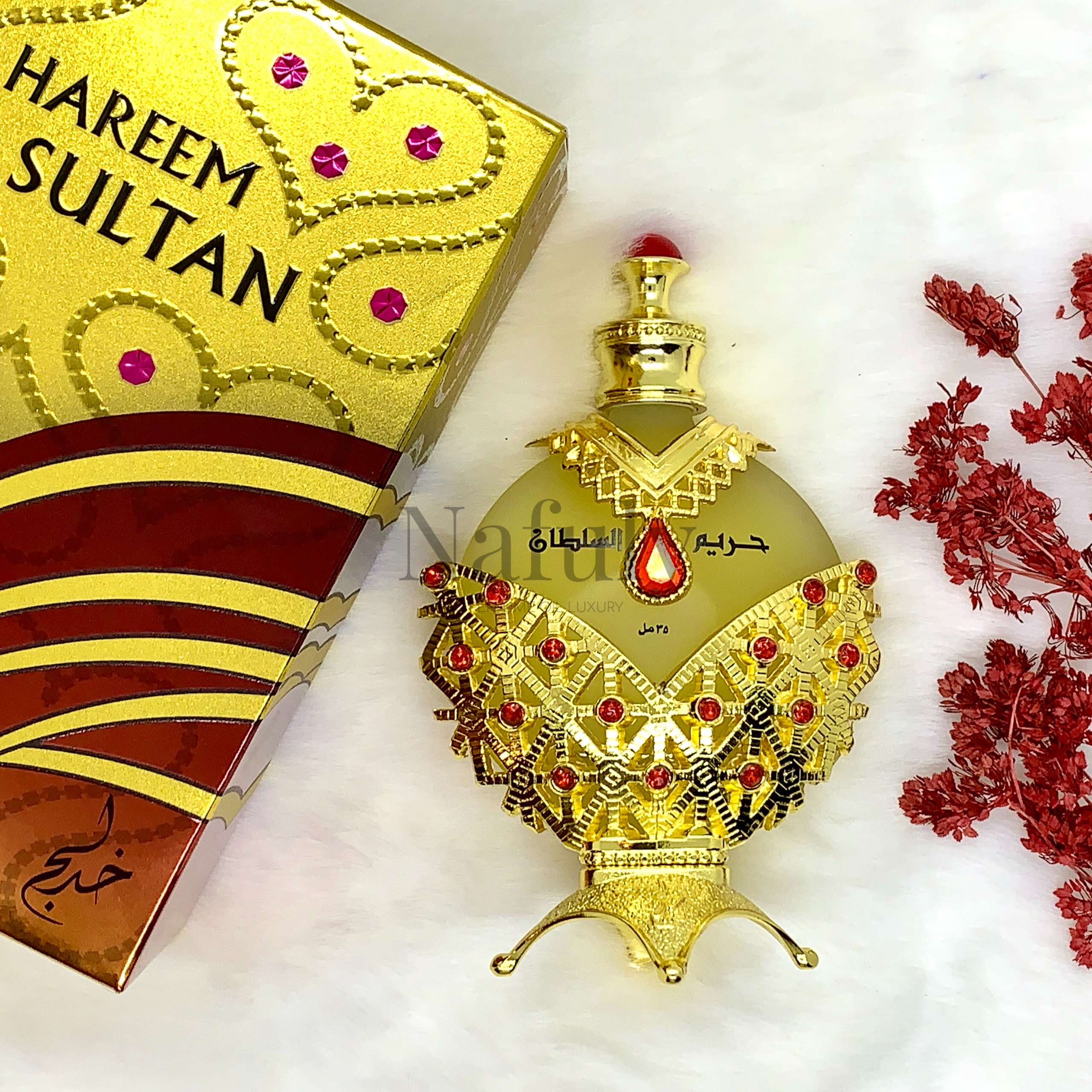 [HCM]Tinh Dầu Nước Hoa Dubai Queen Nafuly - Công Chúa Vàng Nữ Hoàng Đỏ Hareem Al Sultan Nội Địa Chính Hãng Cao Cấp Nam Nữ Dung tích 35ml Giá Sỉ TPHCM