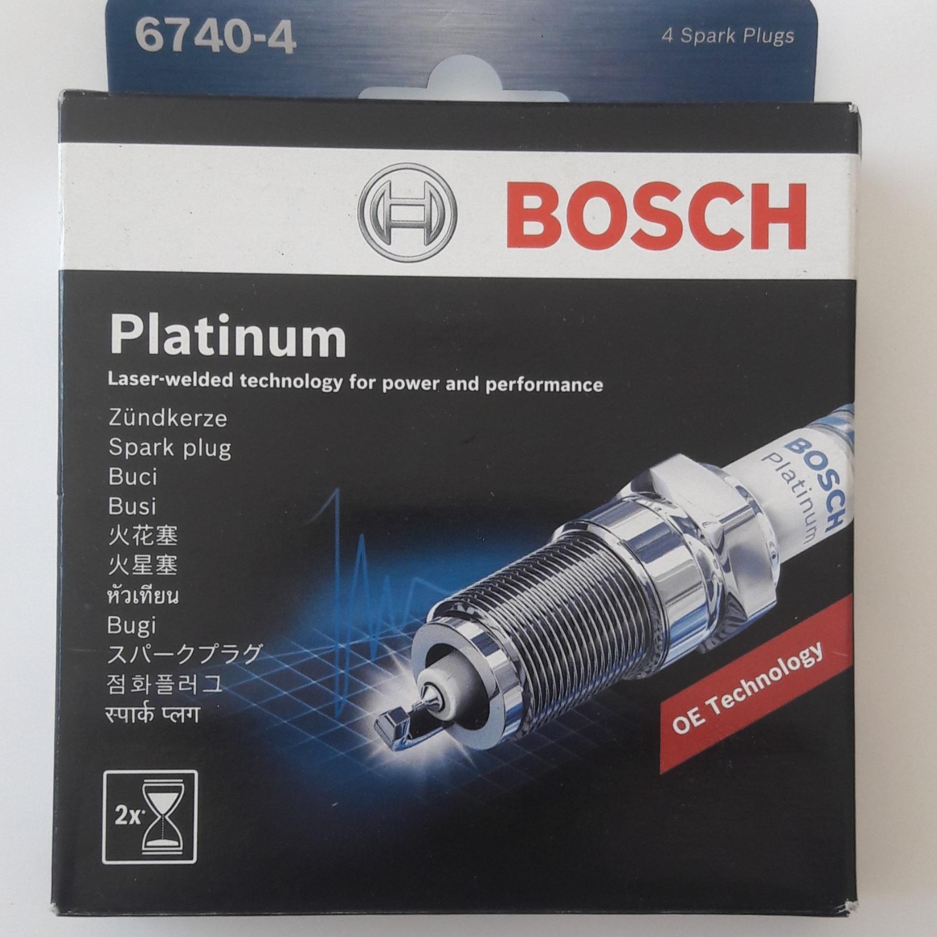 Bộ 4 bugi Bosch giác 16 Platinum