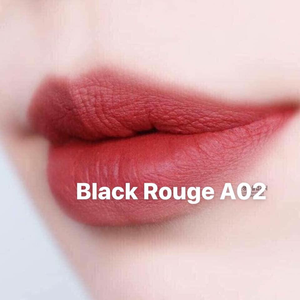 [HCM]Son Black Rouge màu A02 – Đỏ cánh hồng khô