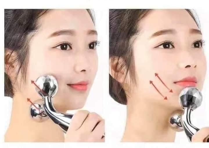 Cây lăn masage mặt bằng inox