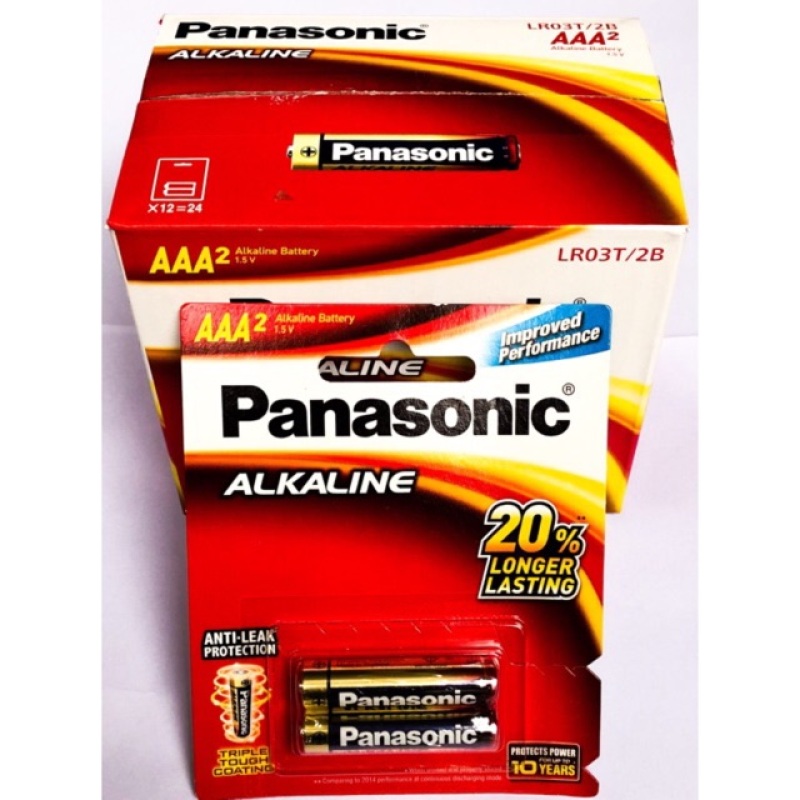 Bảng giá Pin đũa / Pin AAA /  từ 150 k /Hộp 12 Đôi Pin AAA Panasonic Ankaline