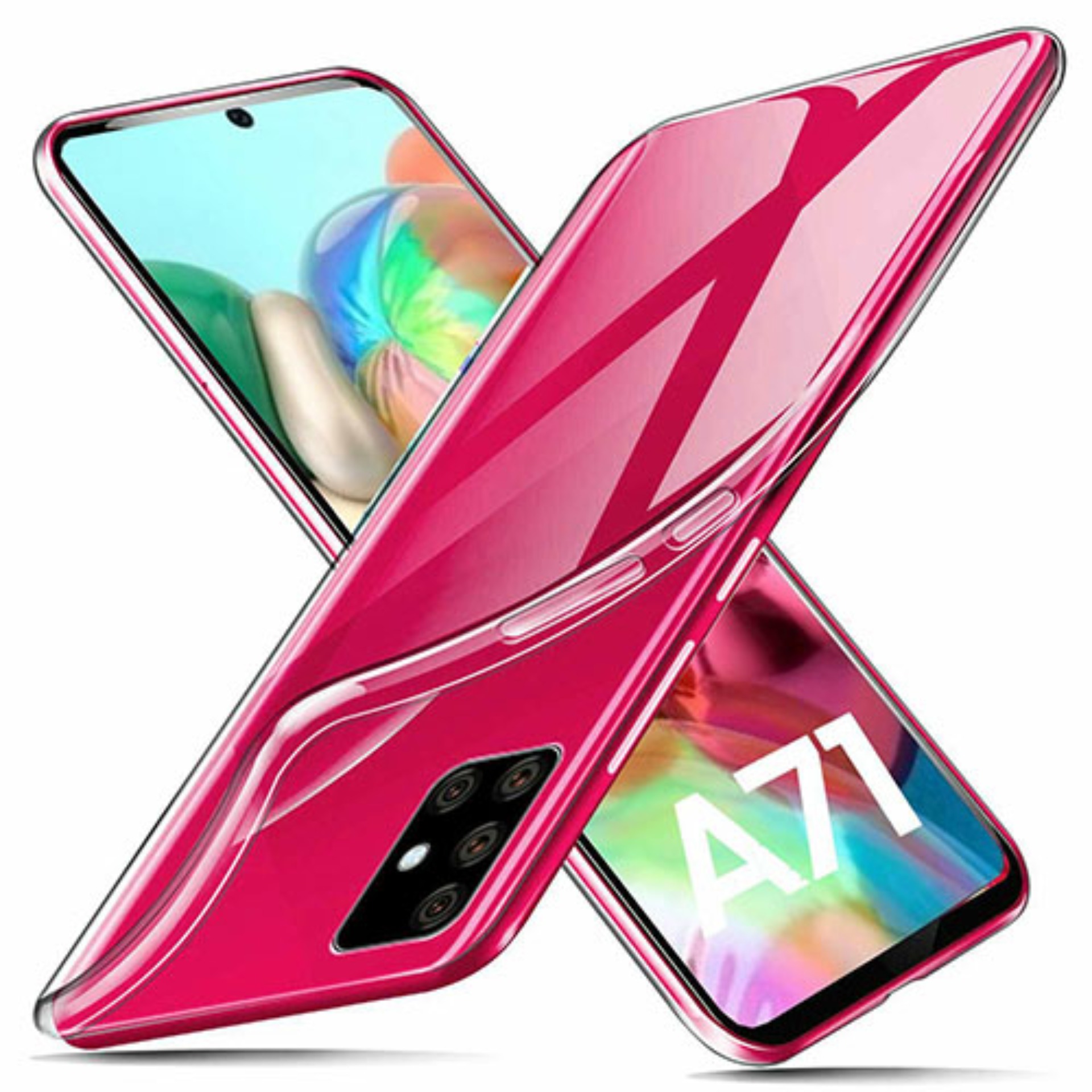 Ốp dẻo trong suốt Samsung Galaxy A71 (Hàng loại A)
