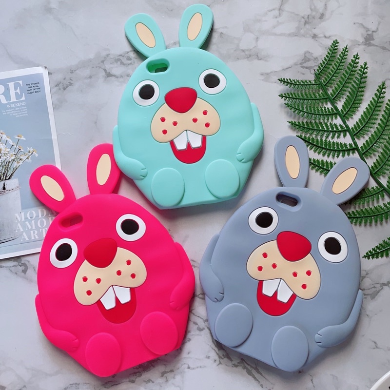 [XẢ KHO]Ốp Lưng iPhone 6Plus/6sPlus Silicone Dẻo Hình Thú Dễ Thương