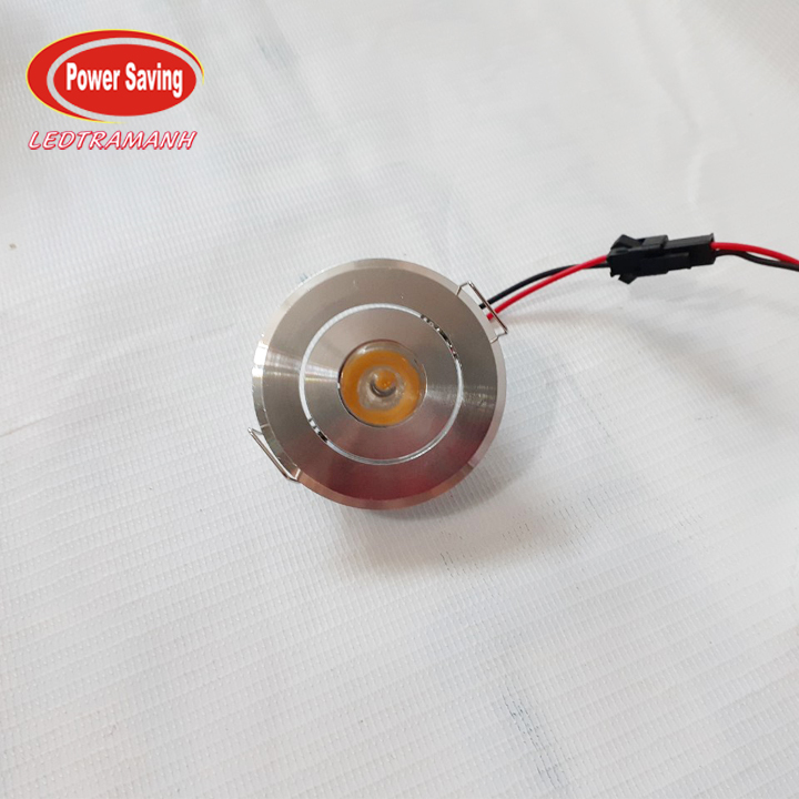 Đèn led âm trần mắt ếch 1w khoét lỗ 45mm