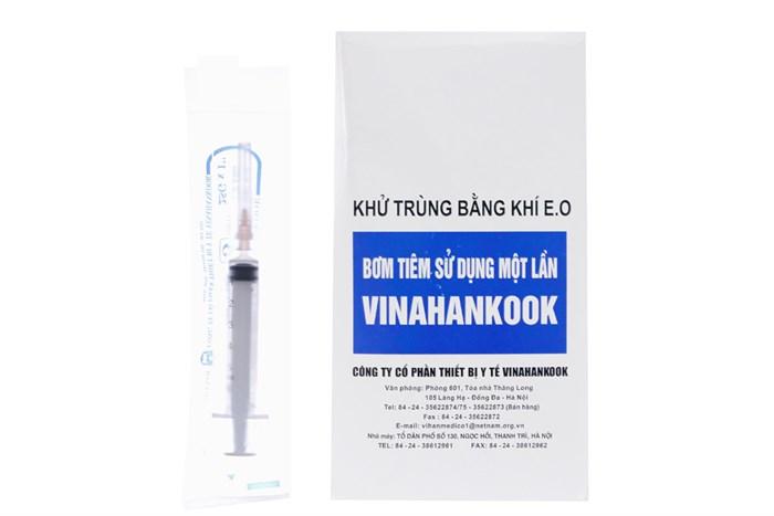 Kim tiêm sử dụng 1 lần Vinahankook 5ml/cc
