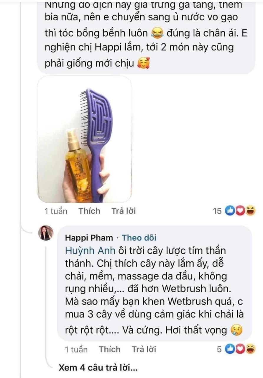 [GIẢM 5% ĐƠN 129K]Lược gỡ rối Lady Jayne Flexi Glide Detangling Úc