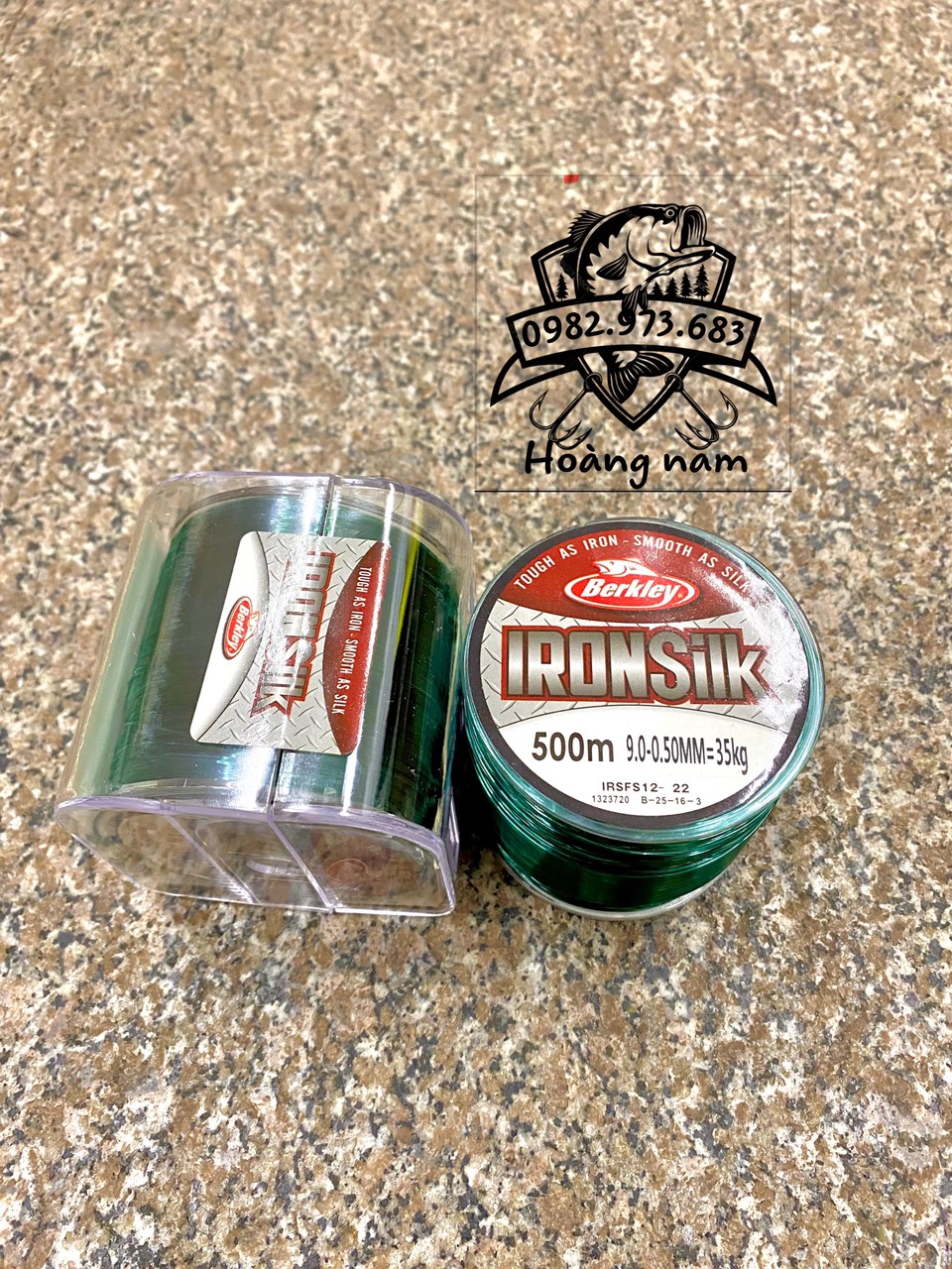 Cước Câu Cá Berkley Iron Silk 500m [Hàng Chuẩn] Có Từ Size 3 Đến 10