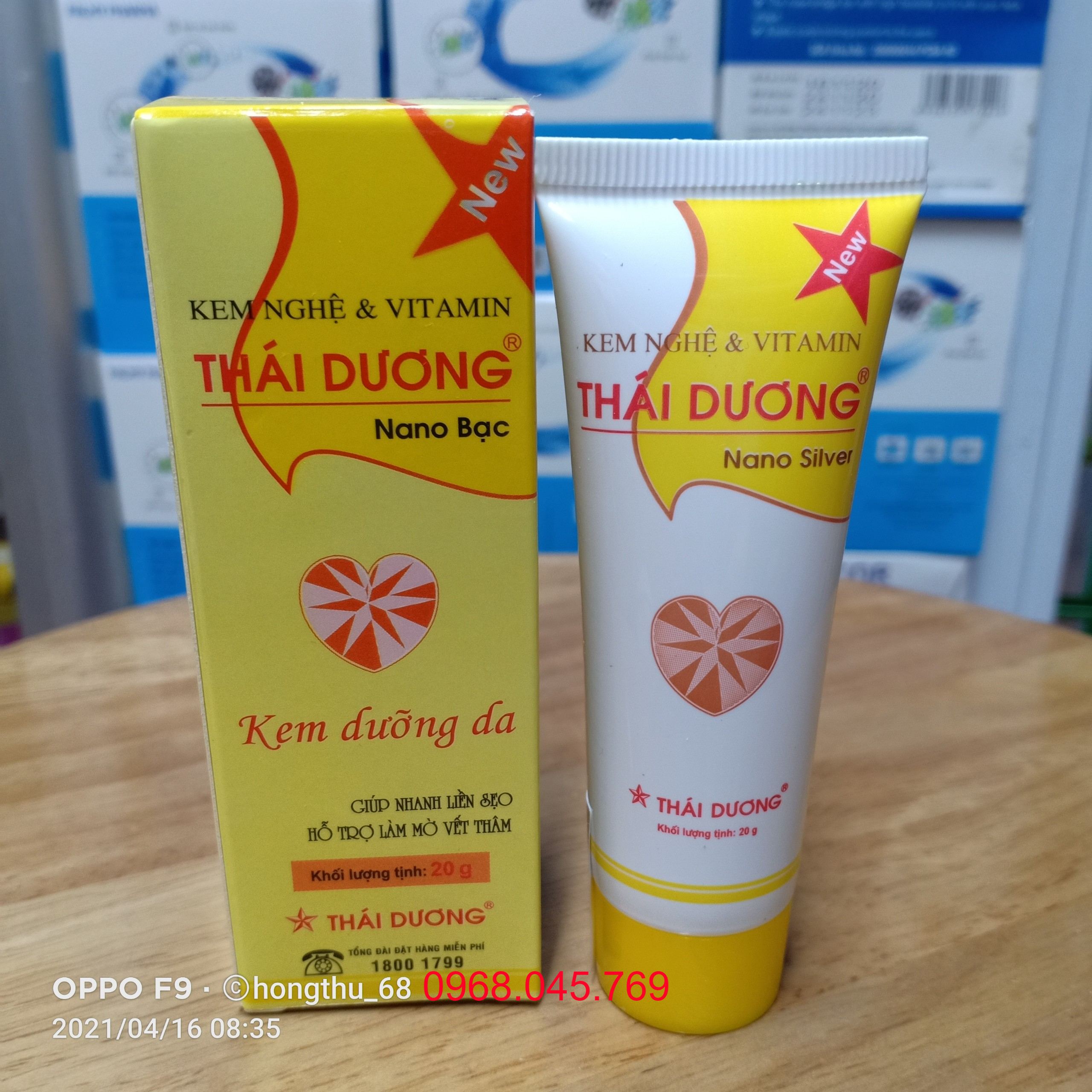Kem Nghệ Thái Dương - Tuýp 20g