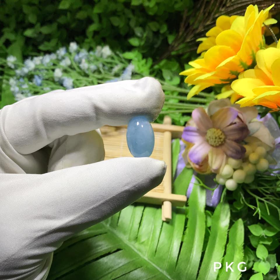 Lu thống đá tự nhiên Aquamarine
