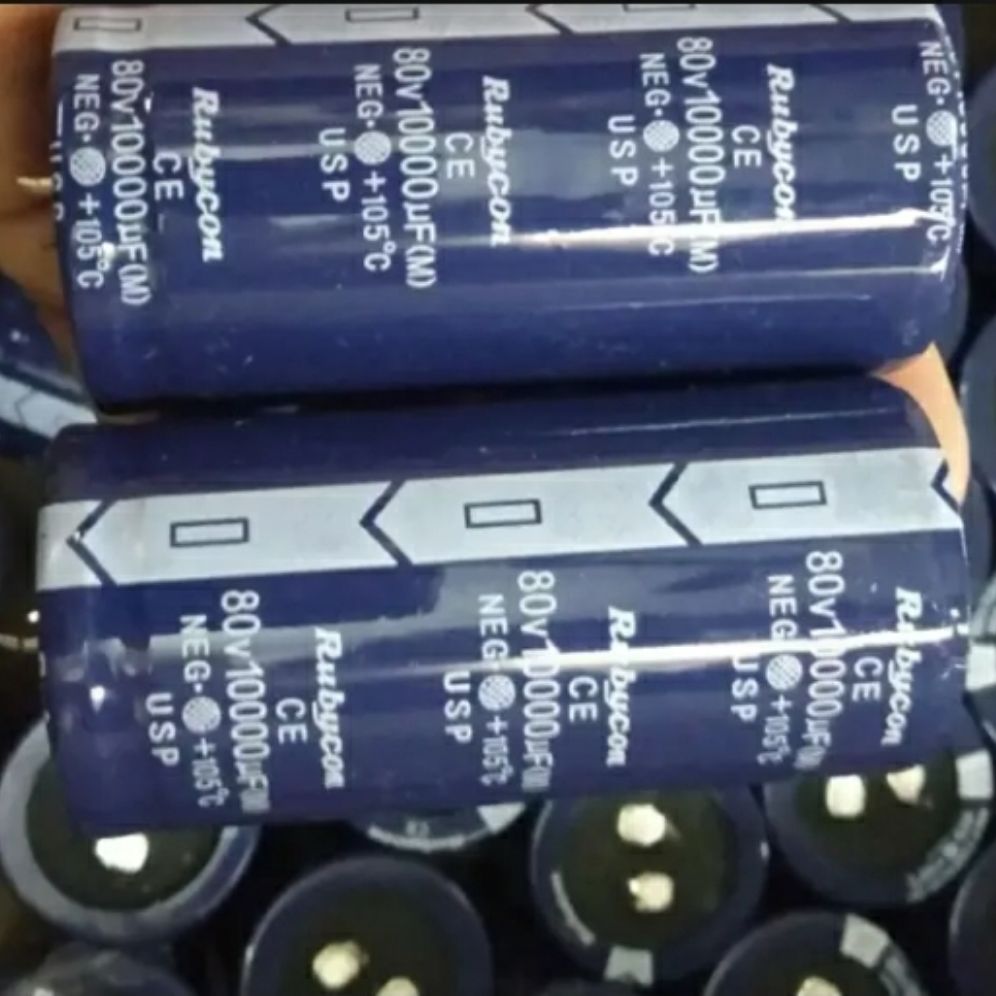 Tụ nguồn 10000uf-80v giá bán 2 con