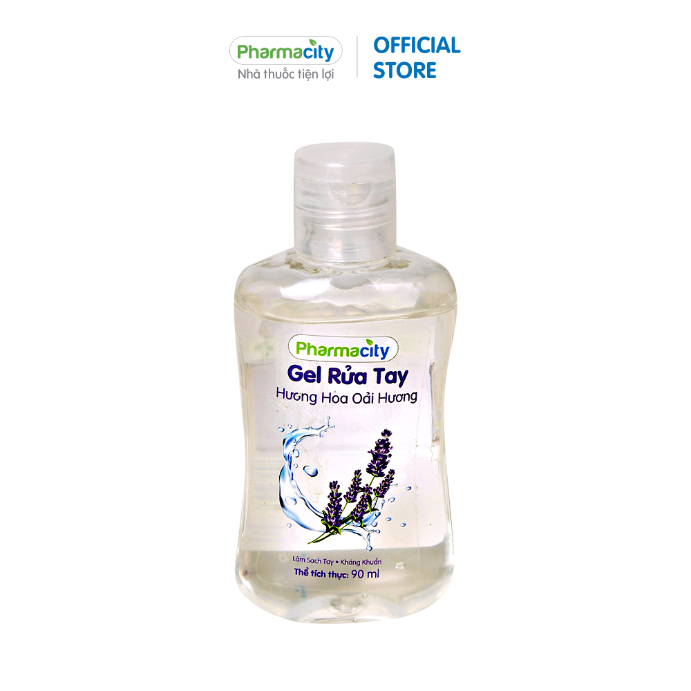 Gel Rửa Tay Khô Hương Lavender Pharmacity (90ml)