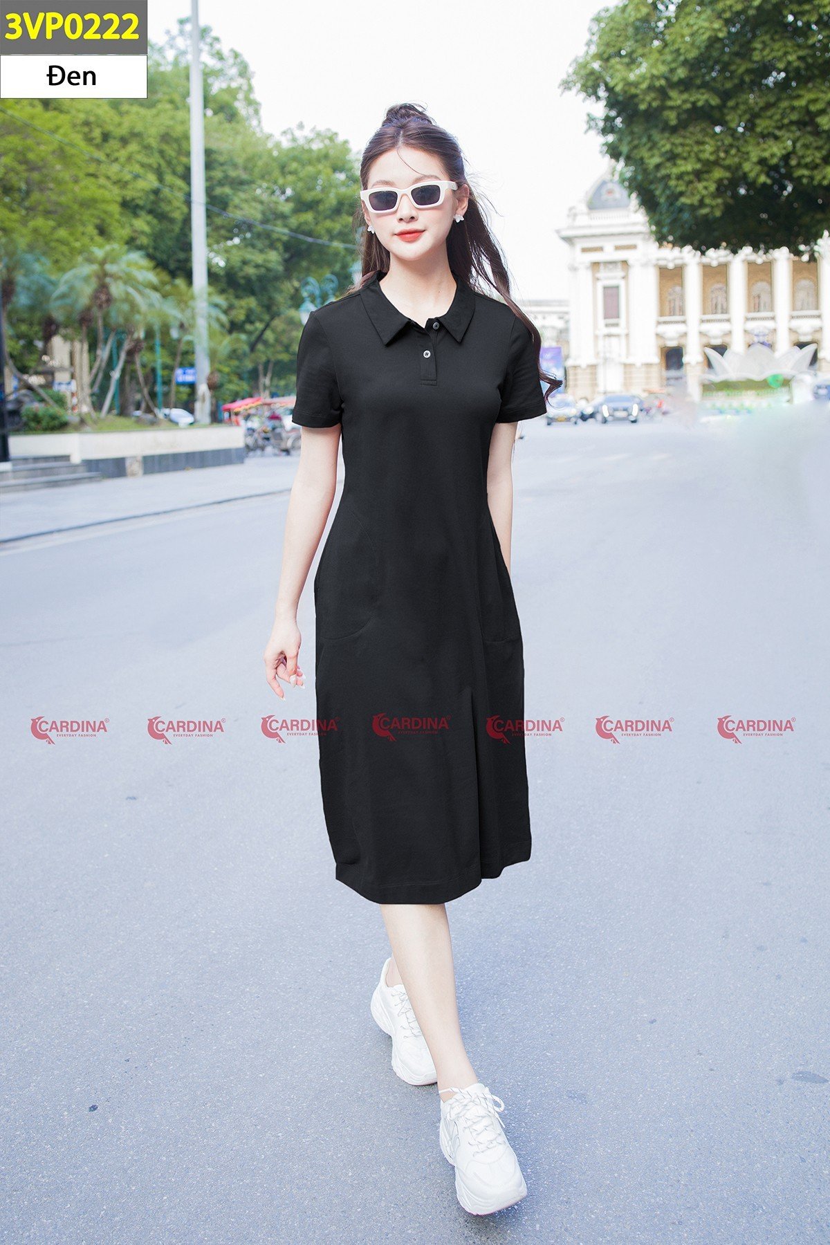 Váy(Đầm) POLO Cổ bẻ Cardina 3VP02