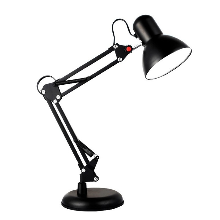 Đèn Bàn Học Pixar Luxo Xoay có Đế Kẹp