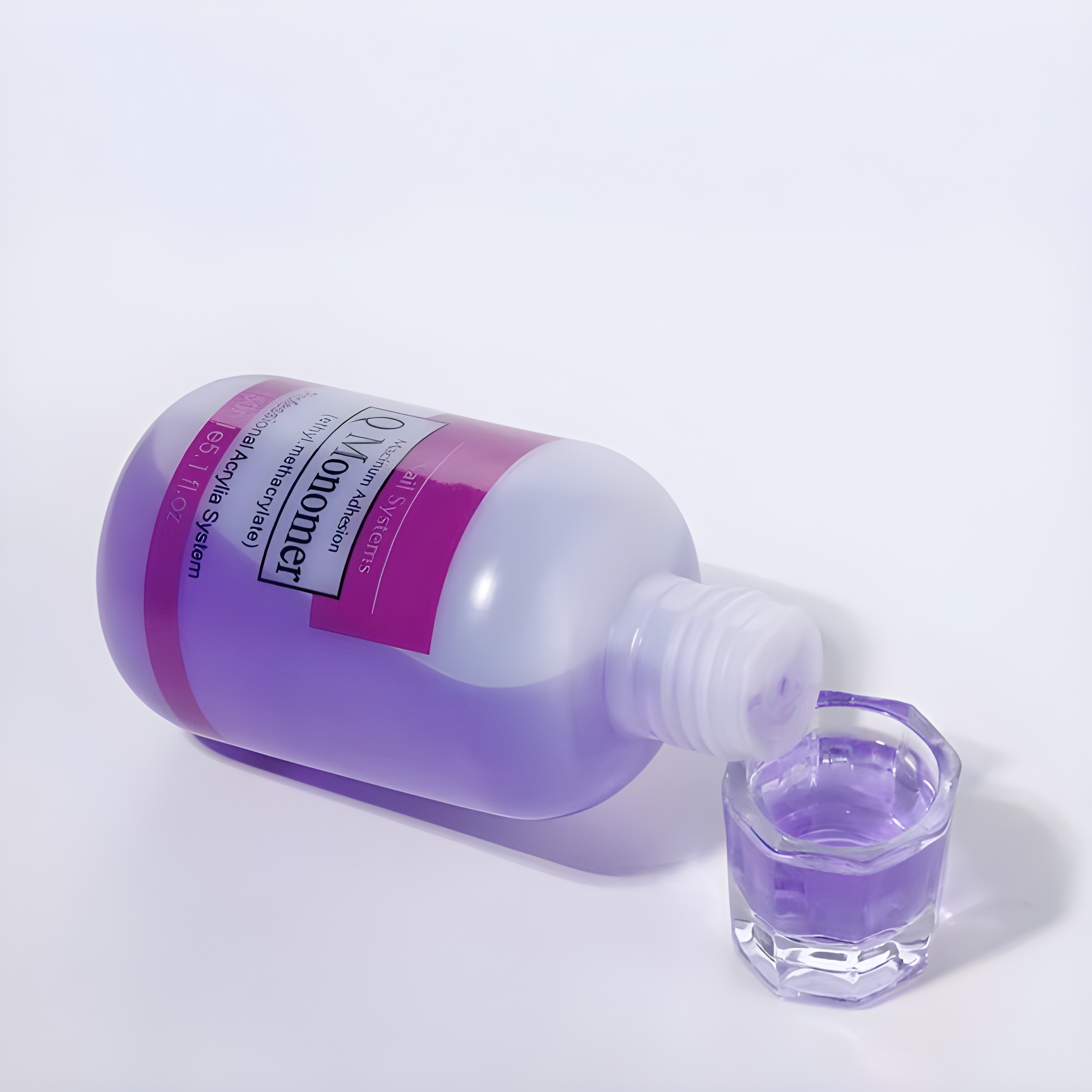 Lưu Huỳnh Tím 150ml Đắp Bột Lâu Khô Móng Tay