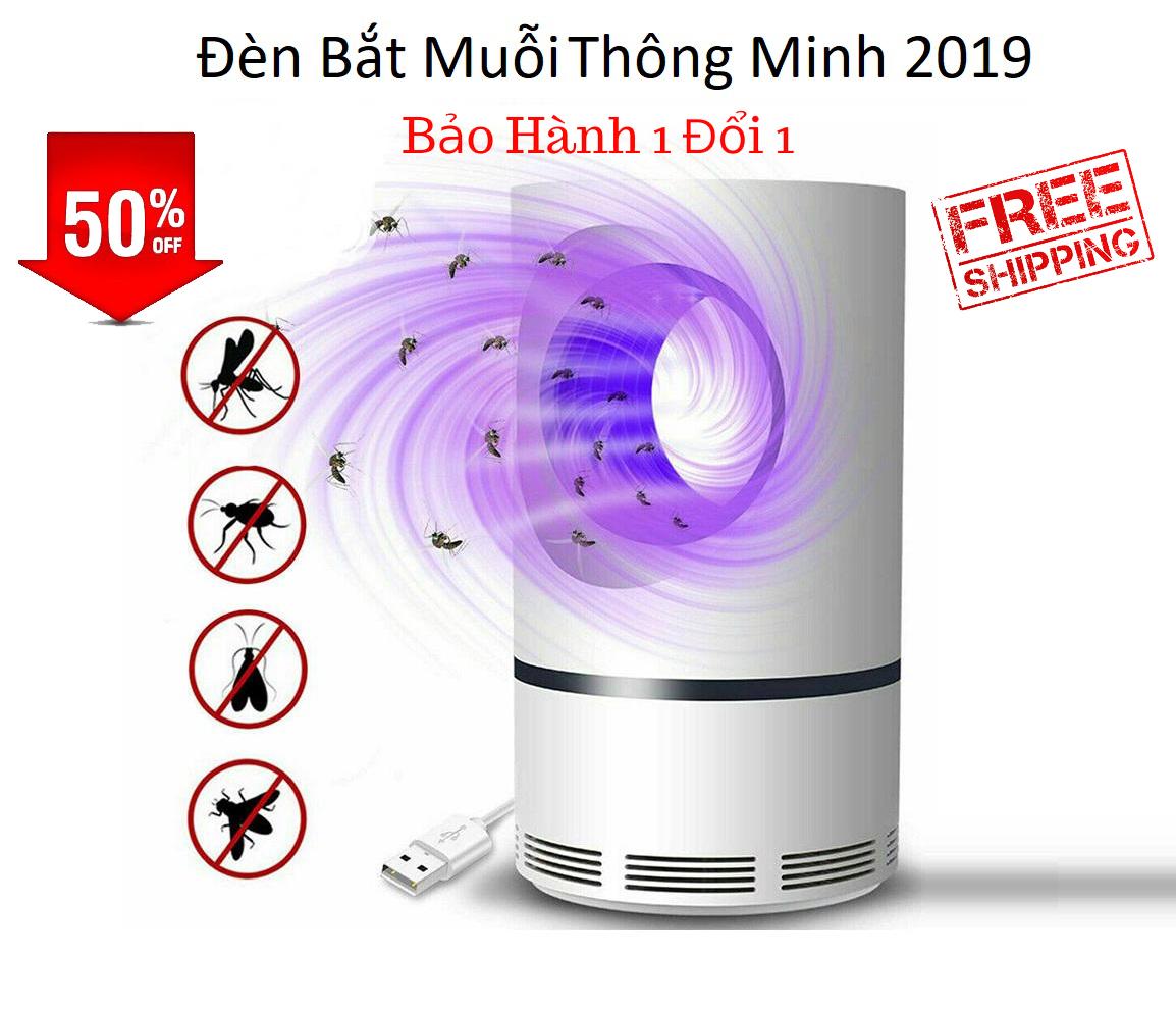Đèn bắt muỗi điện quang, đèn bắt muỗi thông minh, đèn bắt muỗi cao cấp - Mẫu mới 2021