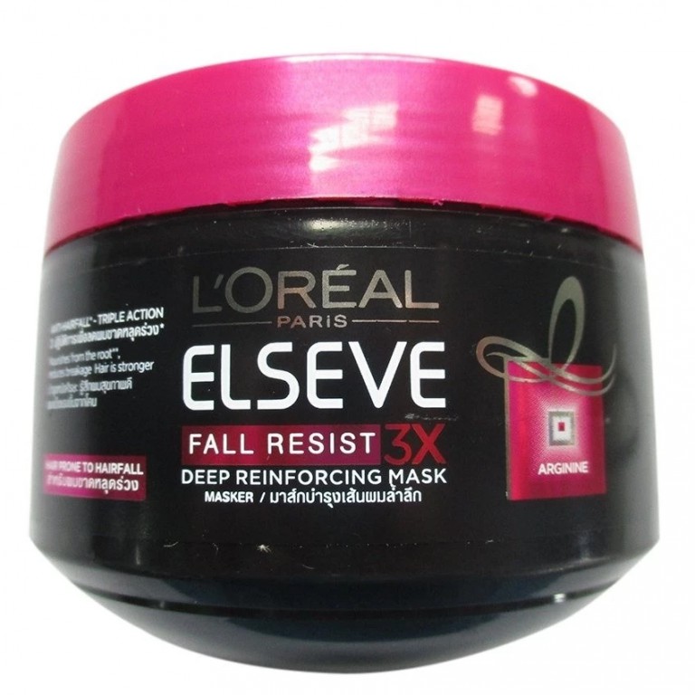 Kem ủ ngăn gãy rụng Tóc L’oreal Paris Elseve Fall Resist 3x 200ml
