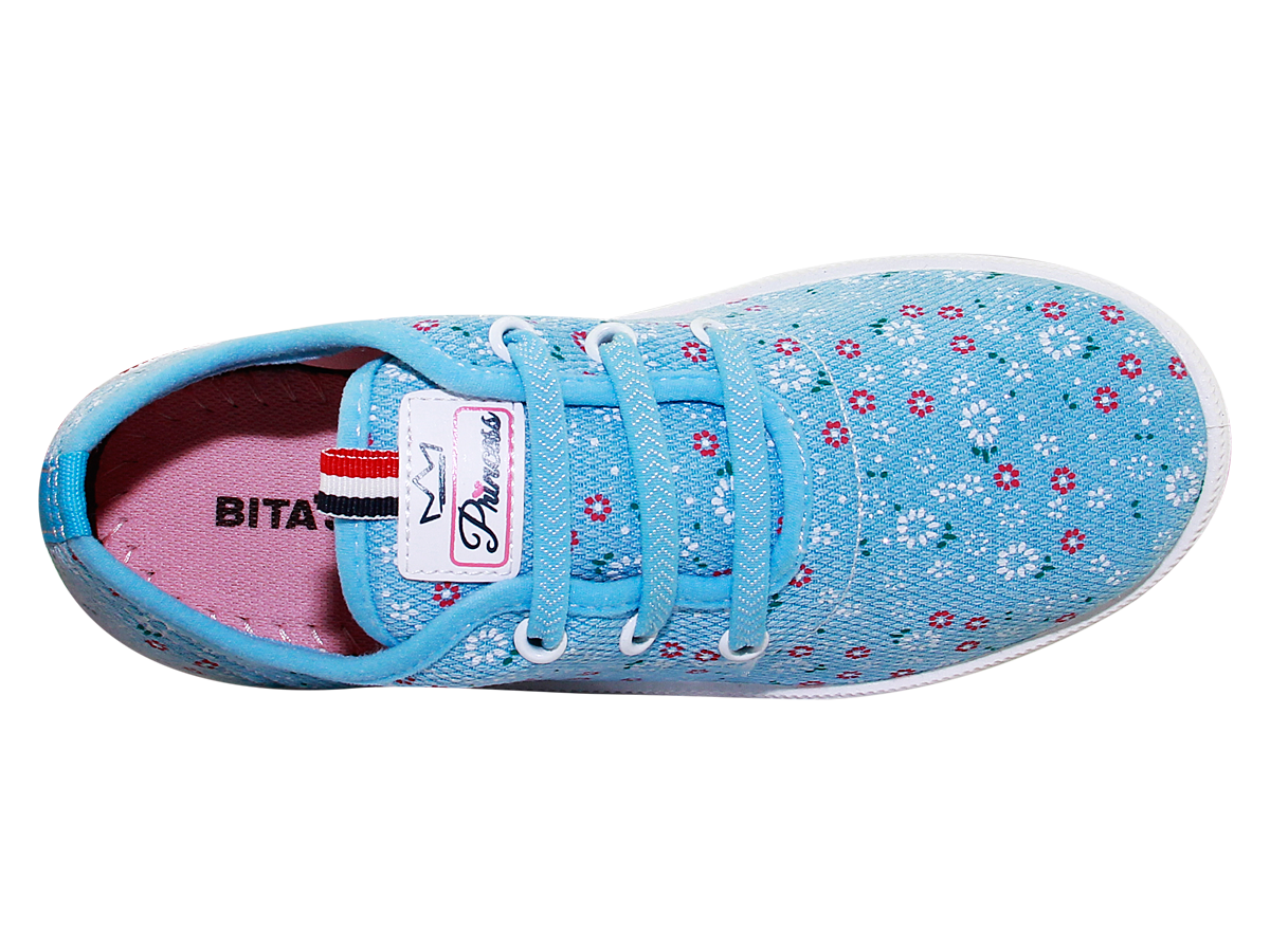 GIÀY THỂ THAO BÉ GÁI Bita's GVBG.97 (Hồng + Xanh biển + Xanh jean)