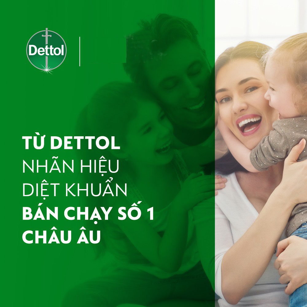 Sữa tắm Dettol kháng khuẩn - Chai 250g
