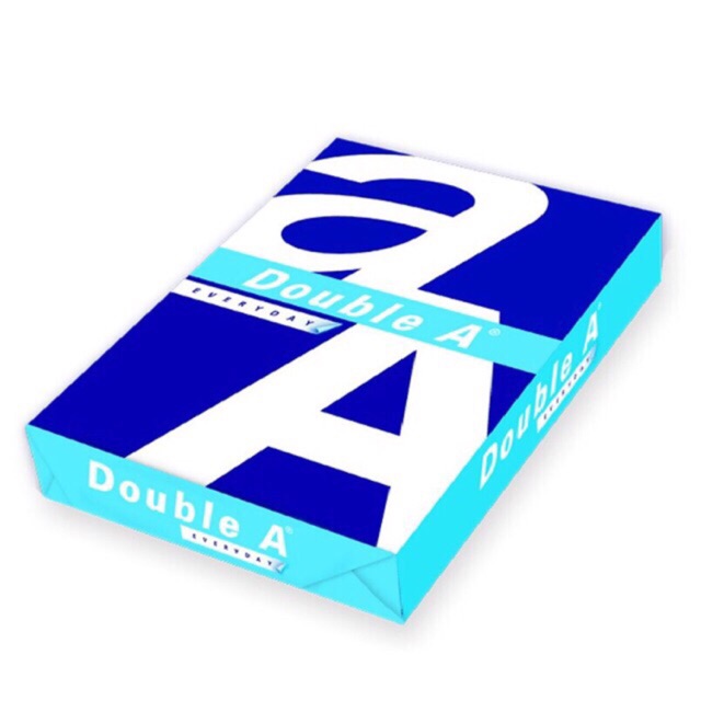Giấy A4 Double A Định lượng 80gsm [ 500 tờ/ram ]