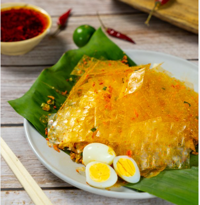 500g bánh tráng miếng long an thơm ngon