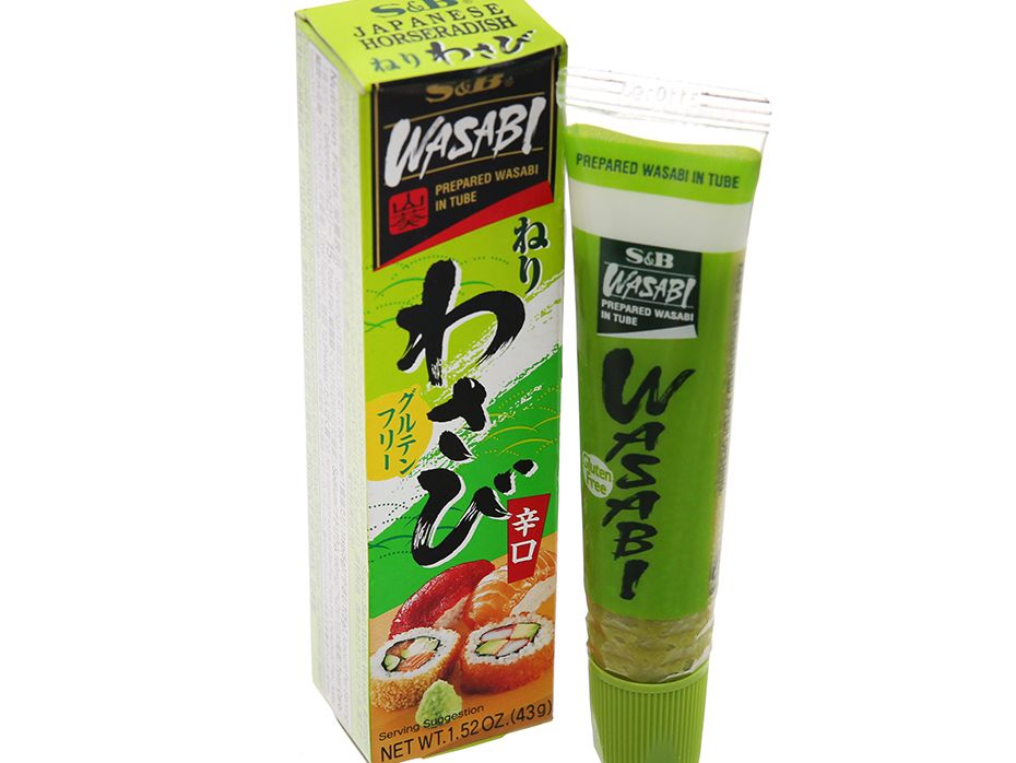 Mù tạt xanh wasabi neri s&b 43g