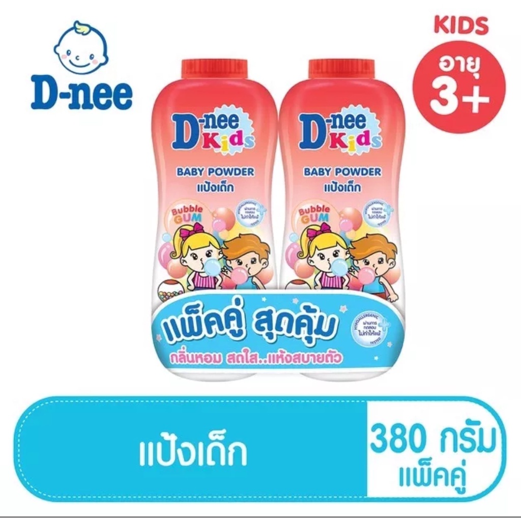 01 chai Phấn Rôm D-nee 350gram Thailand