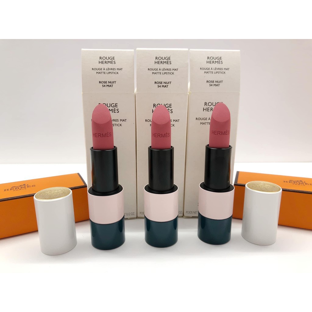 (CÓ VIDEO) Son Hermes Rouge Exotique Matte (Màu 46 / 48 / 53 / 64 / Limited 54)
