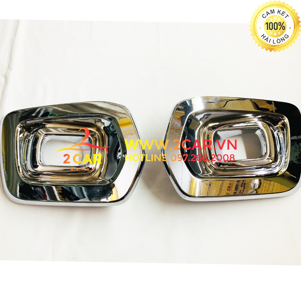 Ốp viền đèn gầm trước xe ford ranger 2019-2021 wildtrack - 1 bộ 2 chiếc