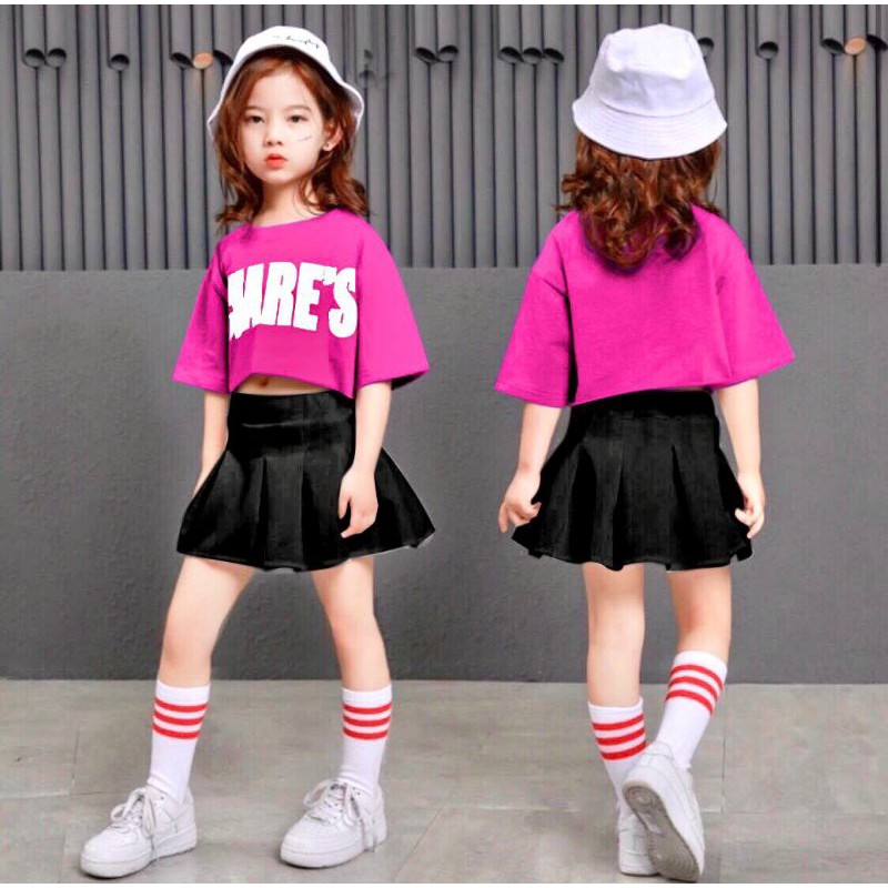 [HCM]Set áo váy bé gái hàng cao cấp 11 đến 45kg