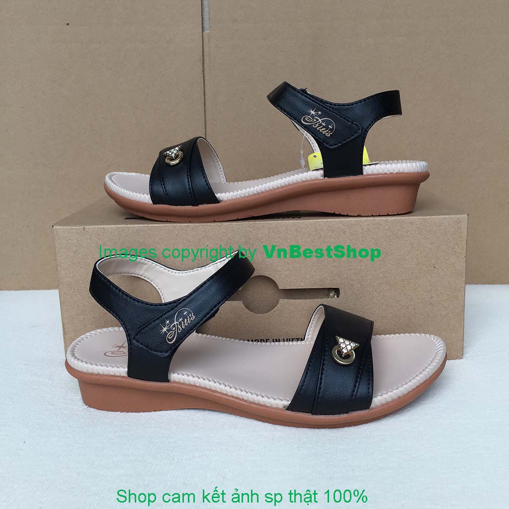 Dép Sandal Si - PU Nữ Biti's DRW014900DEN (Đen)