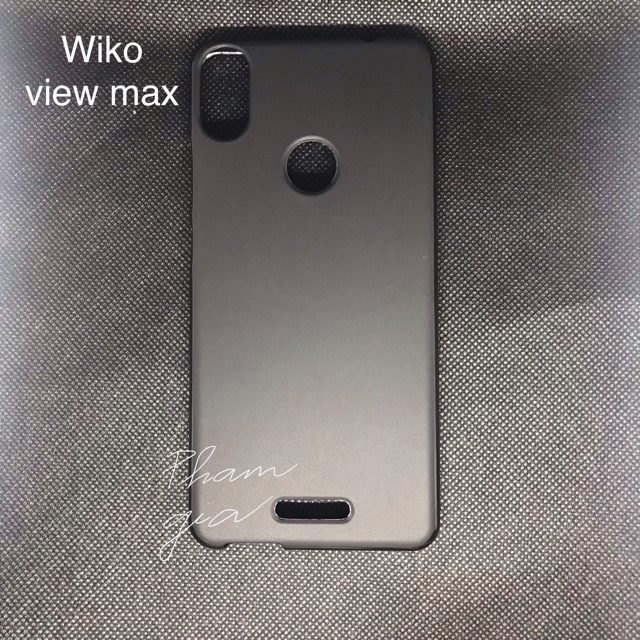Ốp lưng wiko view max ốp dẻo đen, ốp hình