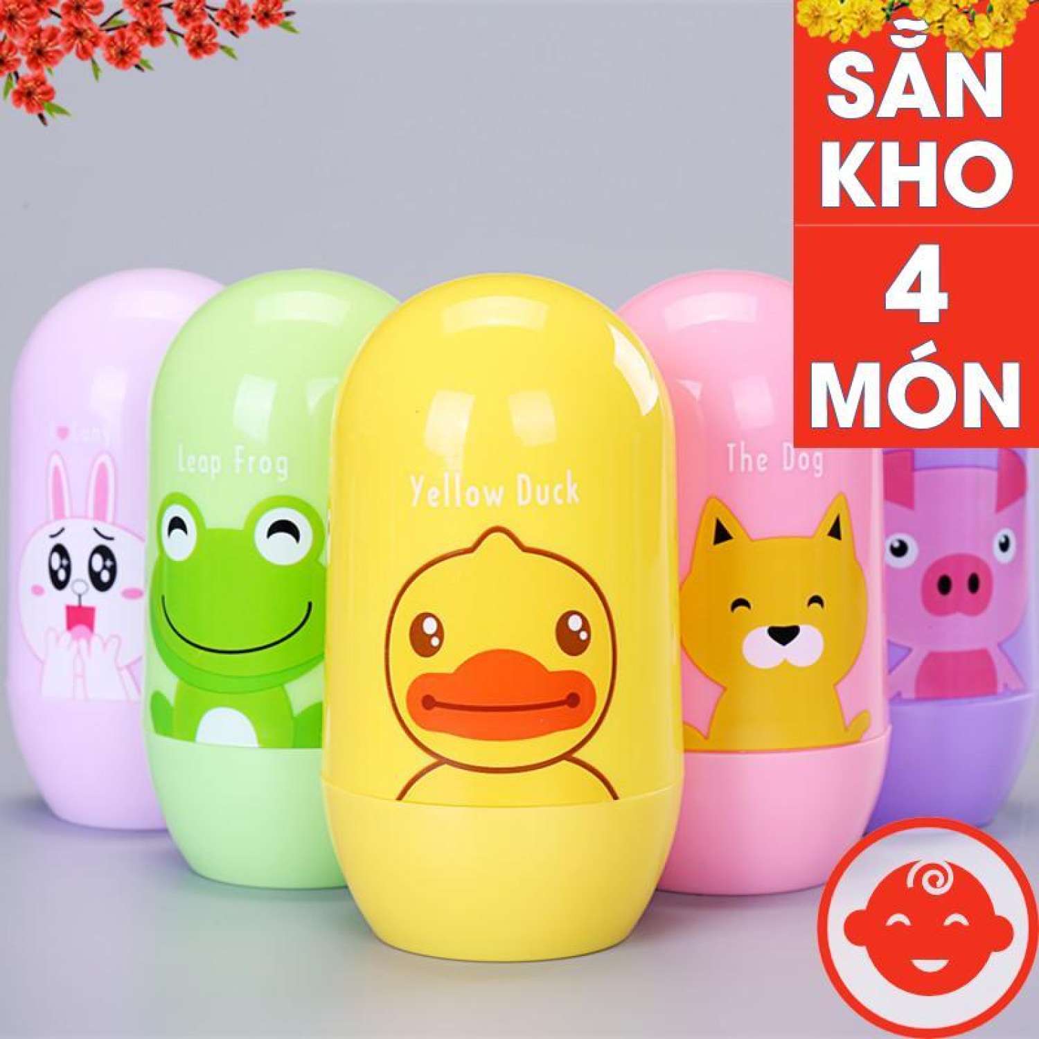 Bấm móng tay hình tròn 4 món cao cấp chăm sóc cho bé yêu